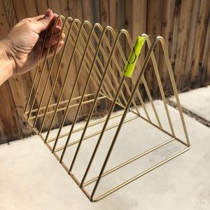 Cute gold office organizer
